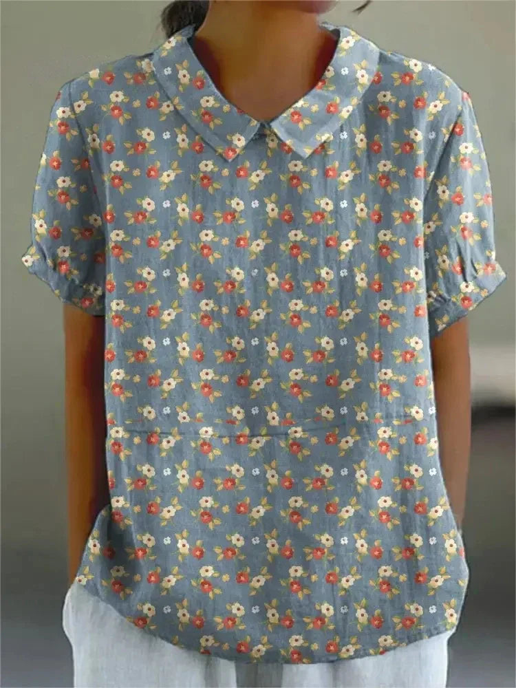 Pretty Buttoned Blouse