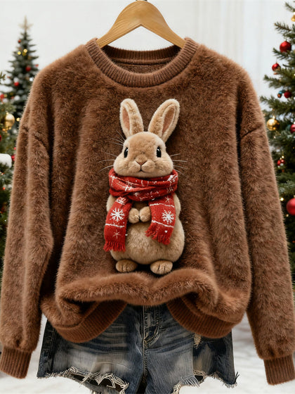 Textured Knit Sweater