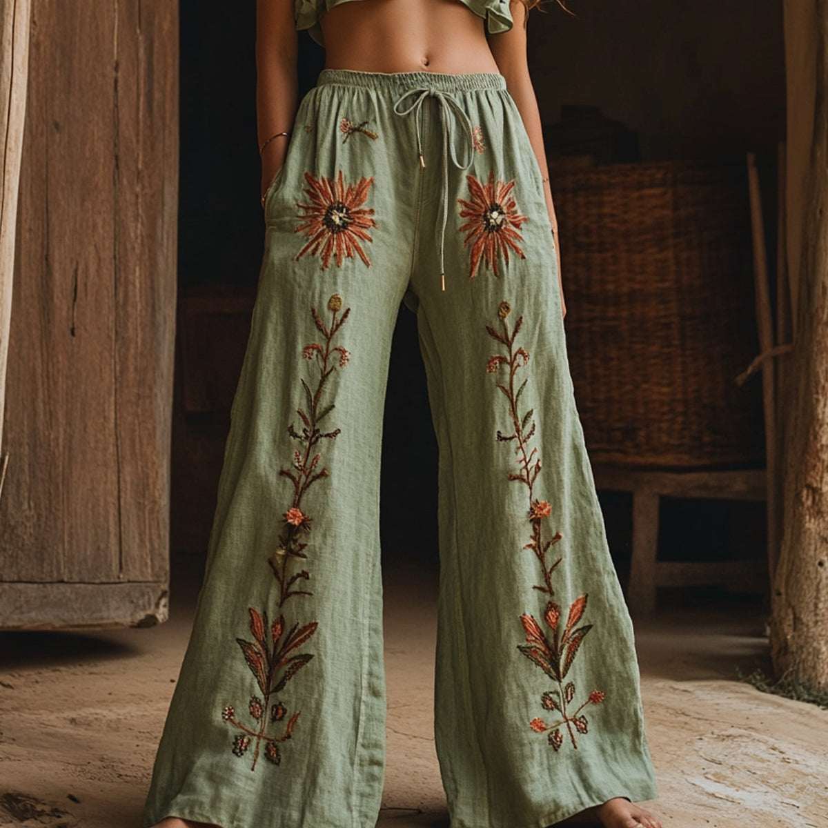 Brunch Printed Pants