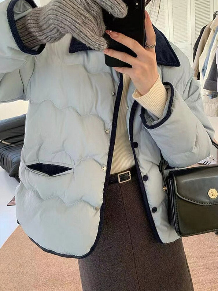 Winter Buttoned Coat