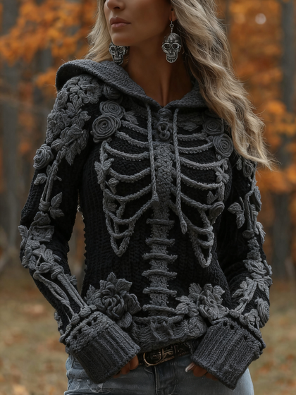 Textured Striped Sweater