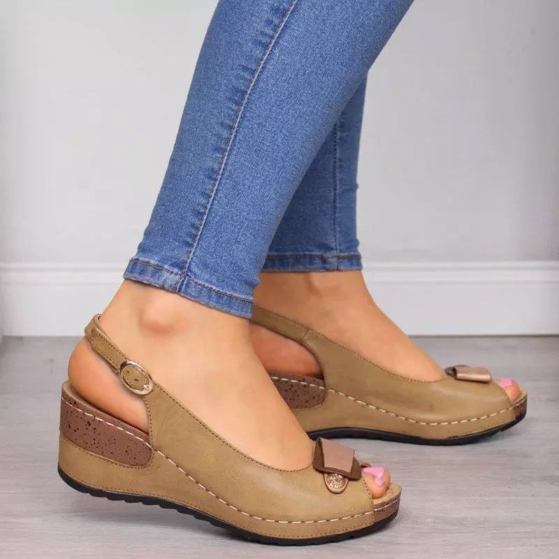 Walking Lace-Up Sandals