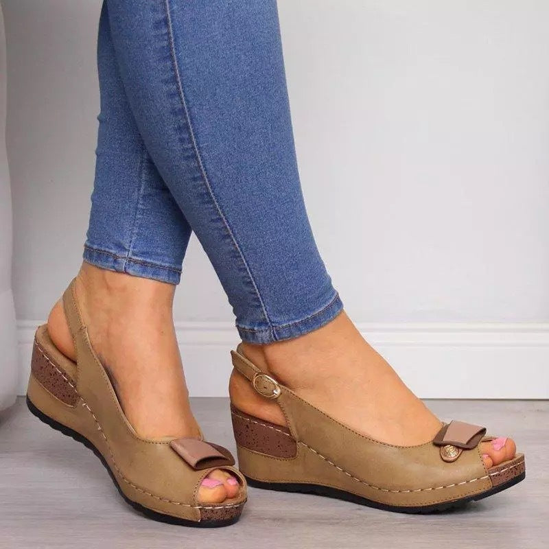 Walking Lace-Up Sandals