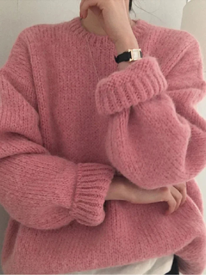 Casual Buttoned Sweater