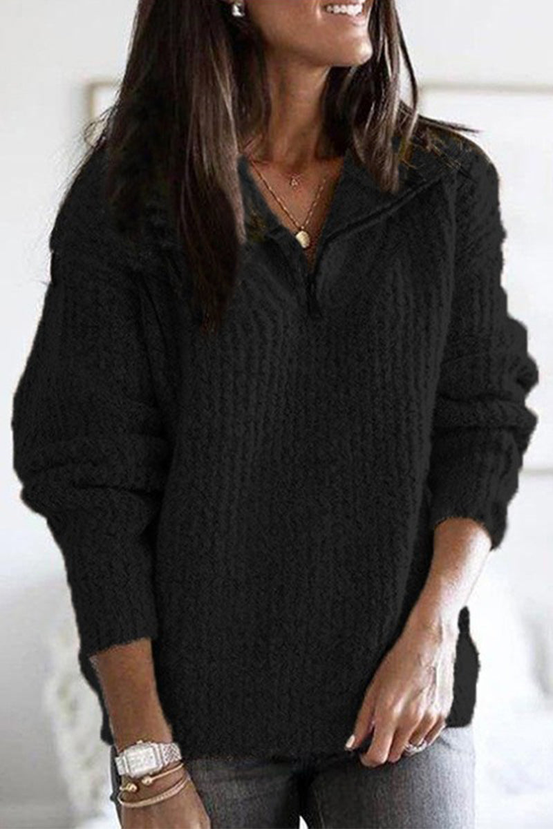 Relaxed Ribbed Sweater