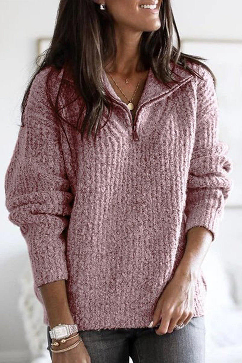Relaxed Ribbed Sweater
