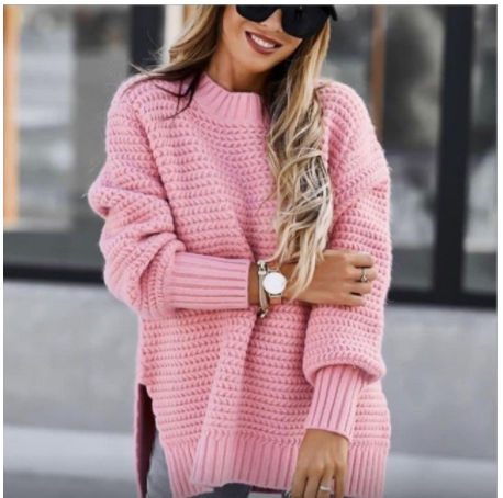 Textured Knit Sweater