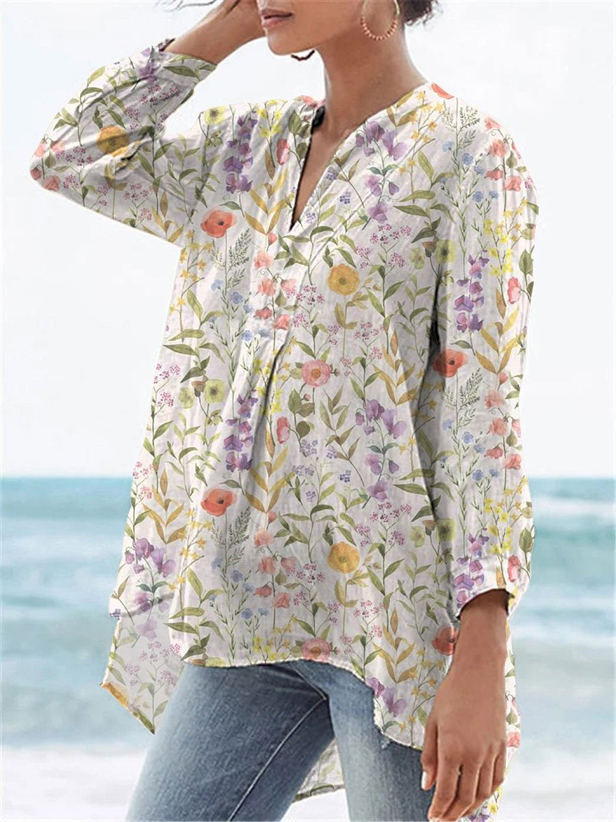 Relaxed Long-Sleeve Shirt