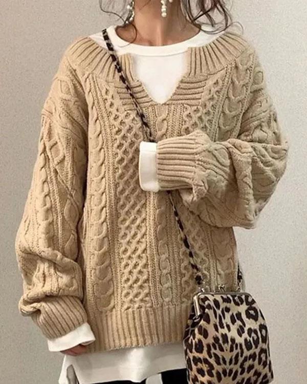 Classic V-Neck Sweater