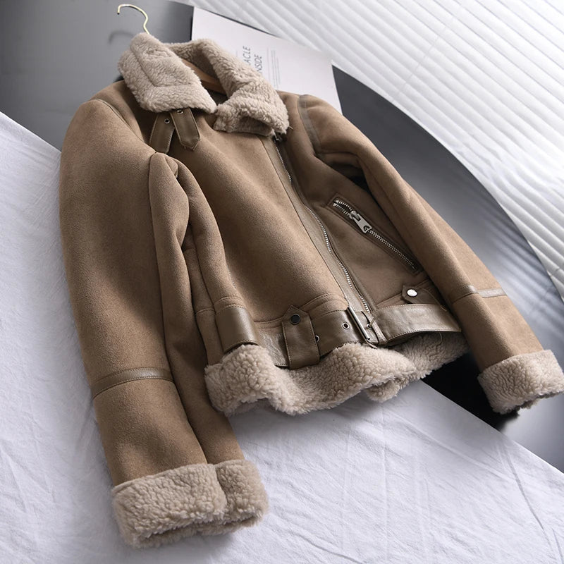 Layered Buttoned Coat