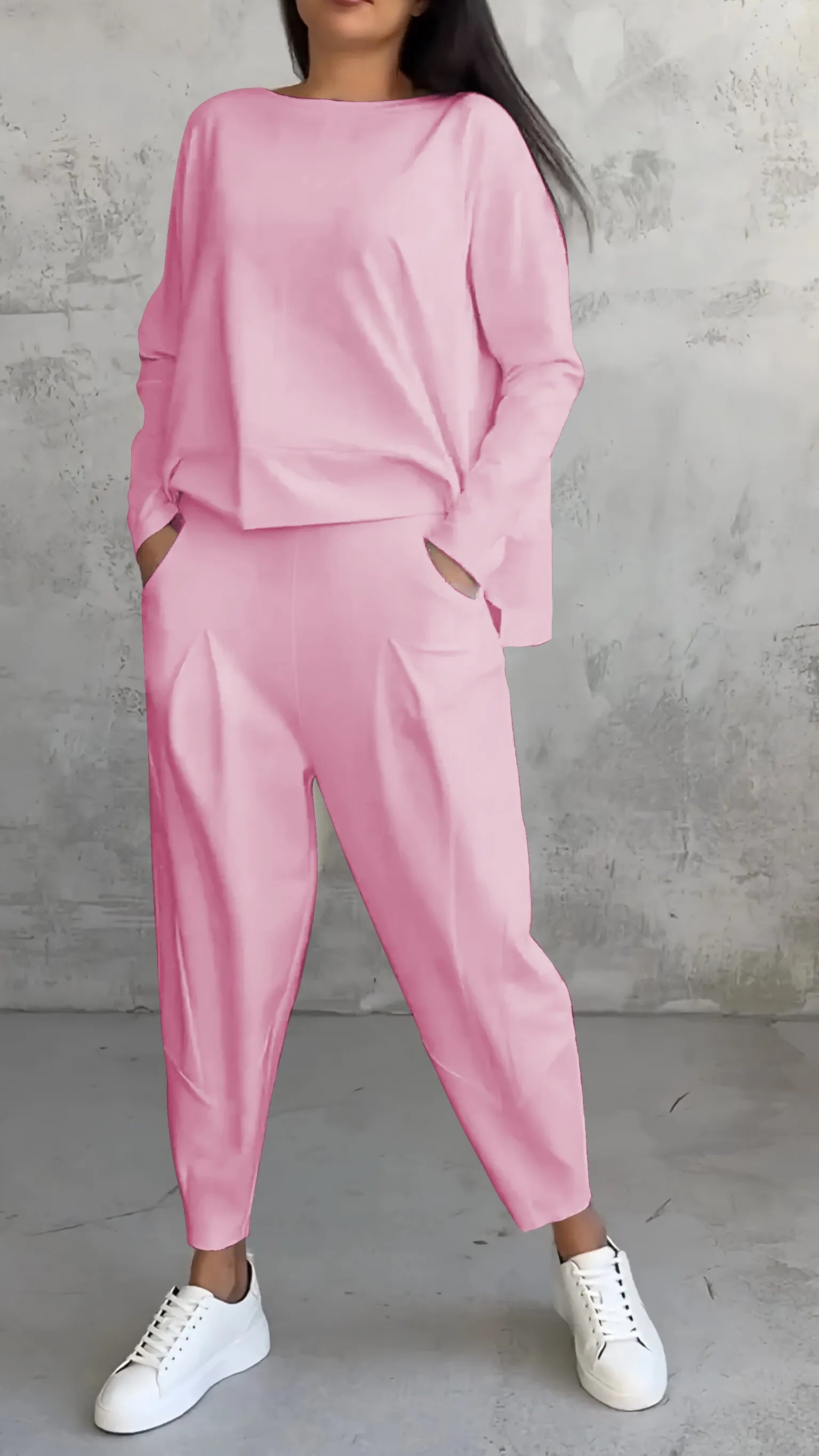Relaxed Sleeveless Set