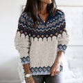 Relaxed Cable Sweater