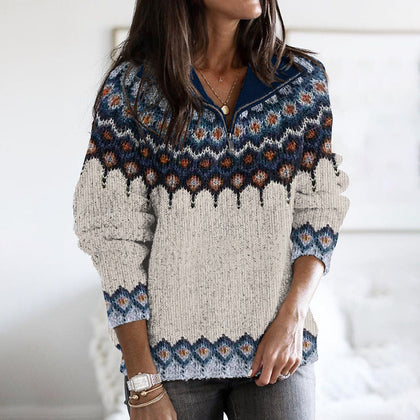 Relaxed Cable Sweater
