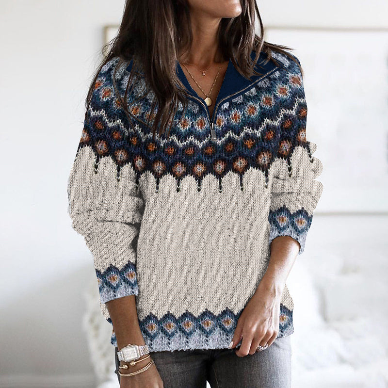 Relaxed Cable Sweater