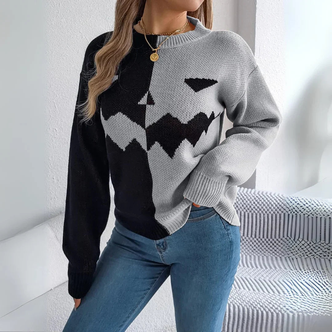 Relaxed Cropped Sweater
