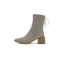Summer Block-Heel Boots