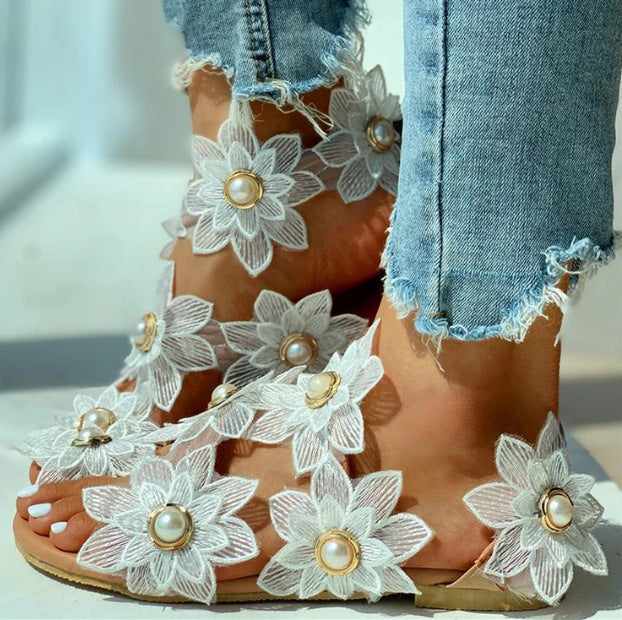 Resort Metallic Sandals