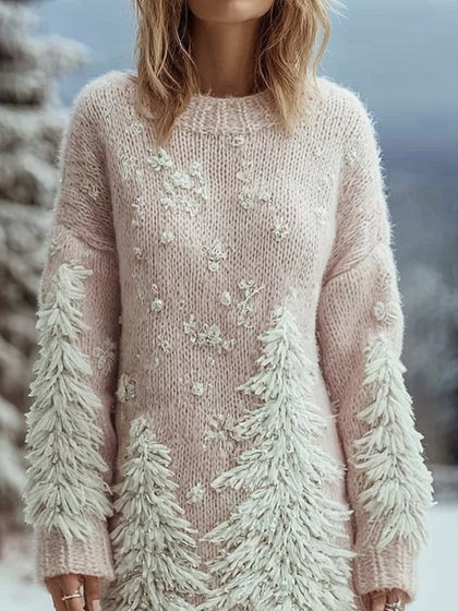 Relaxed Cropped Sweater
