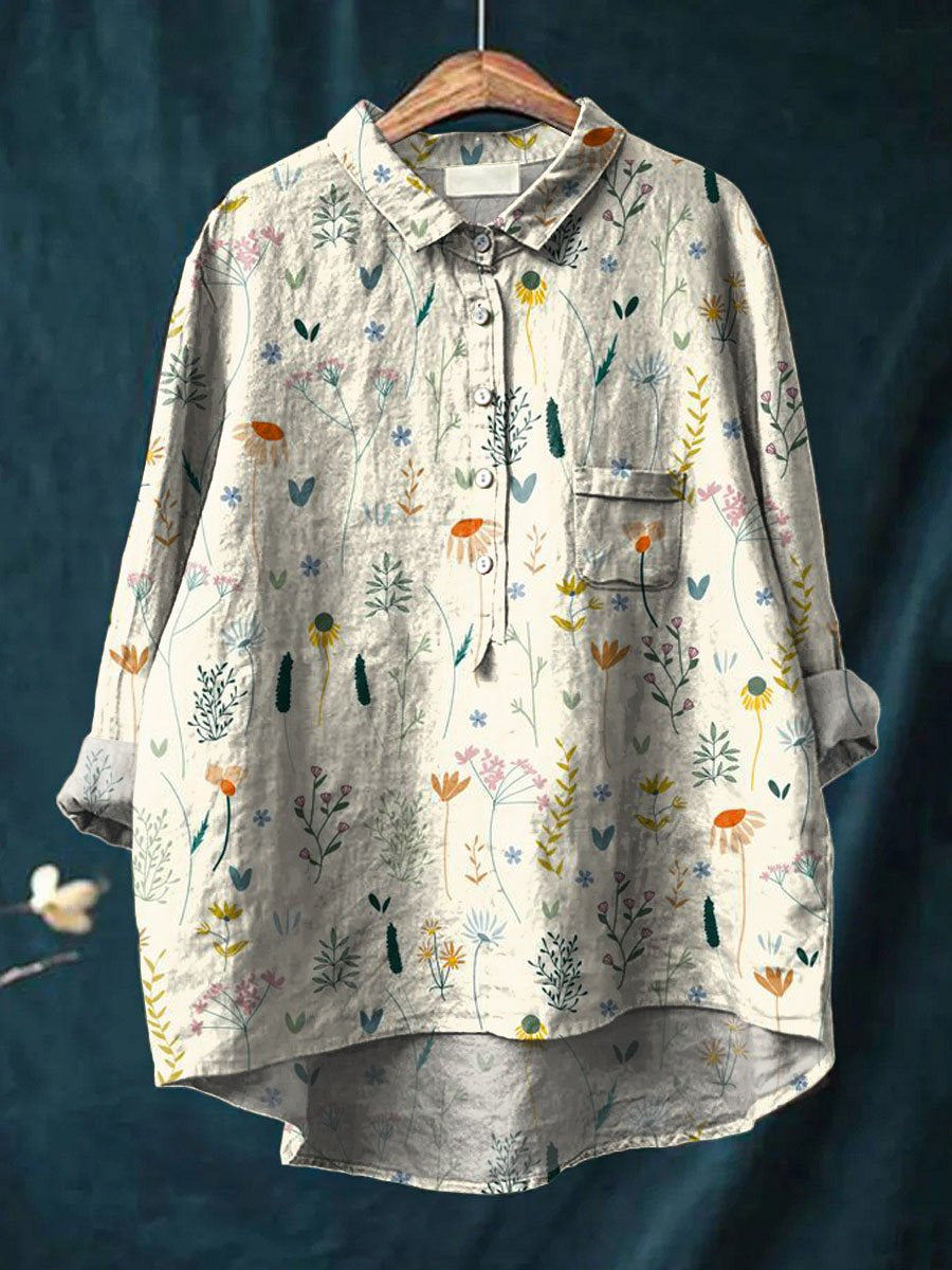 Relaxed Collared Shirt