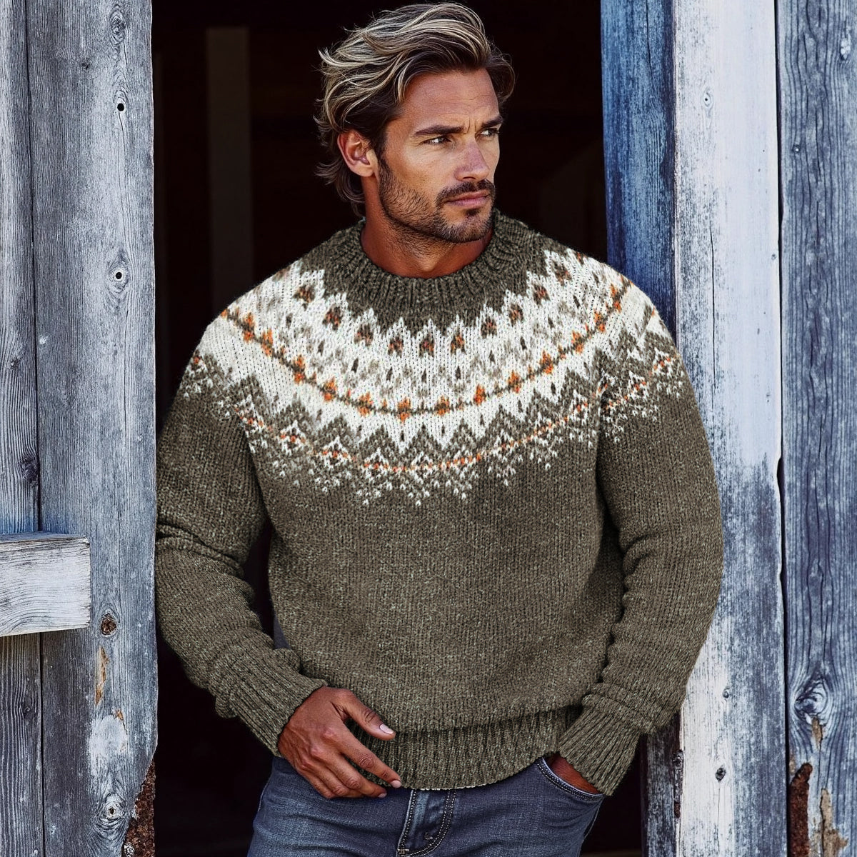 Relaxed Ribbed Sweater