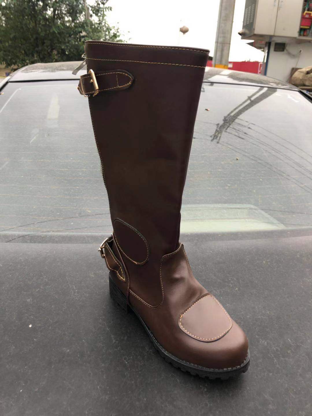Casual Block-Heel Boots