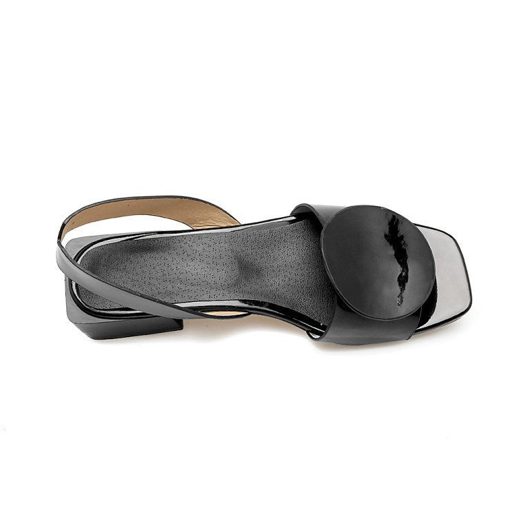 Coastal Metallic Sandals