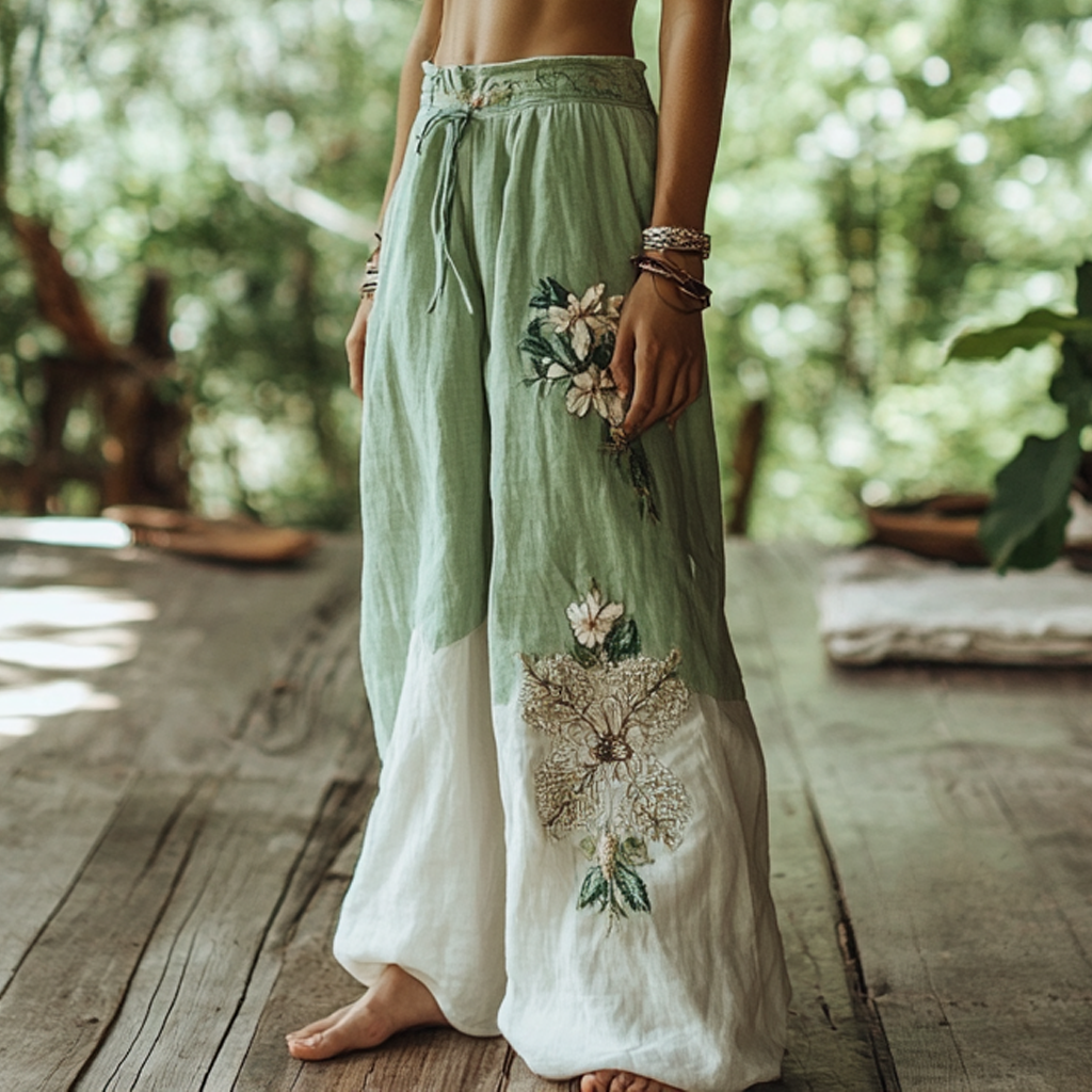 Minimal Textured Pants