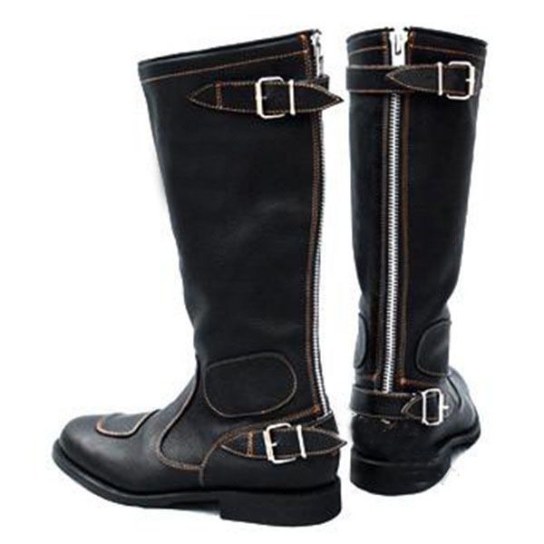Casual Block-Heel Boots