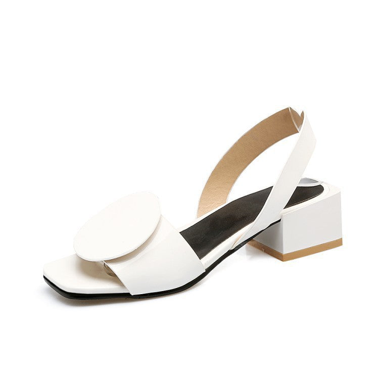 Coastal Metallic Sandals