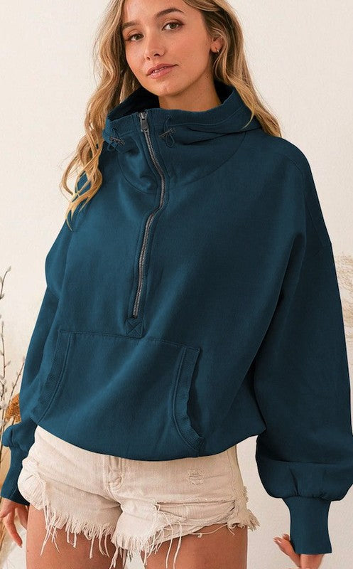 Easy Buttoned Sweater