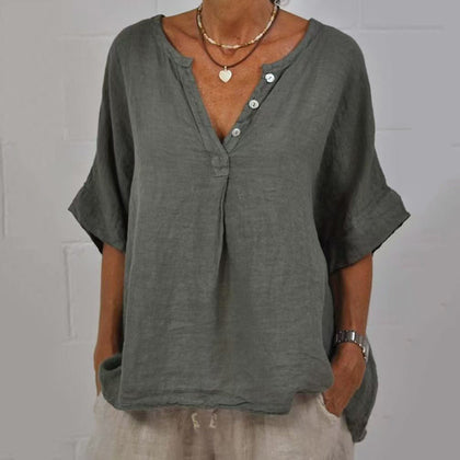Relaxed Long-Sleeve Shirt