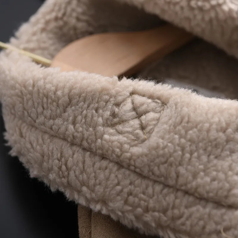 Layered Buttoned Coat