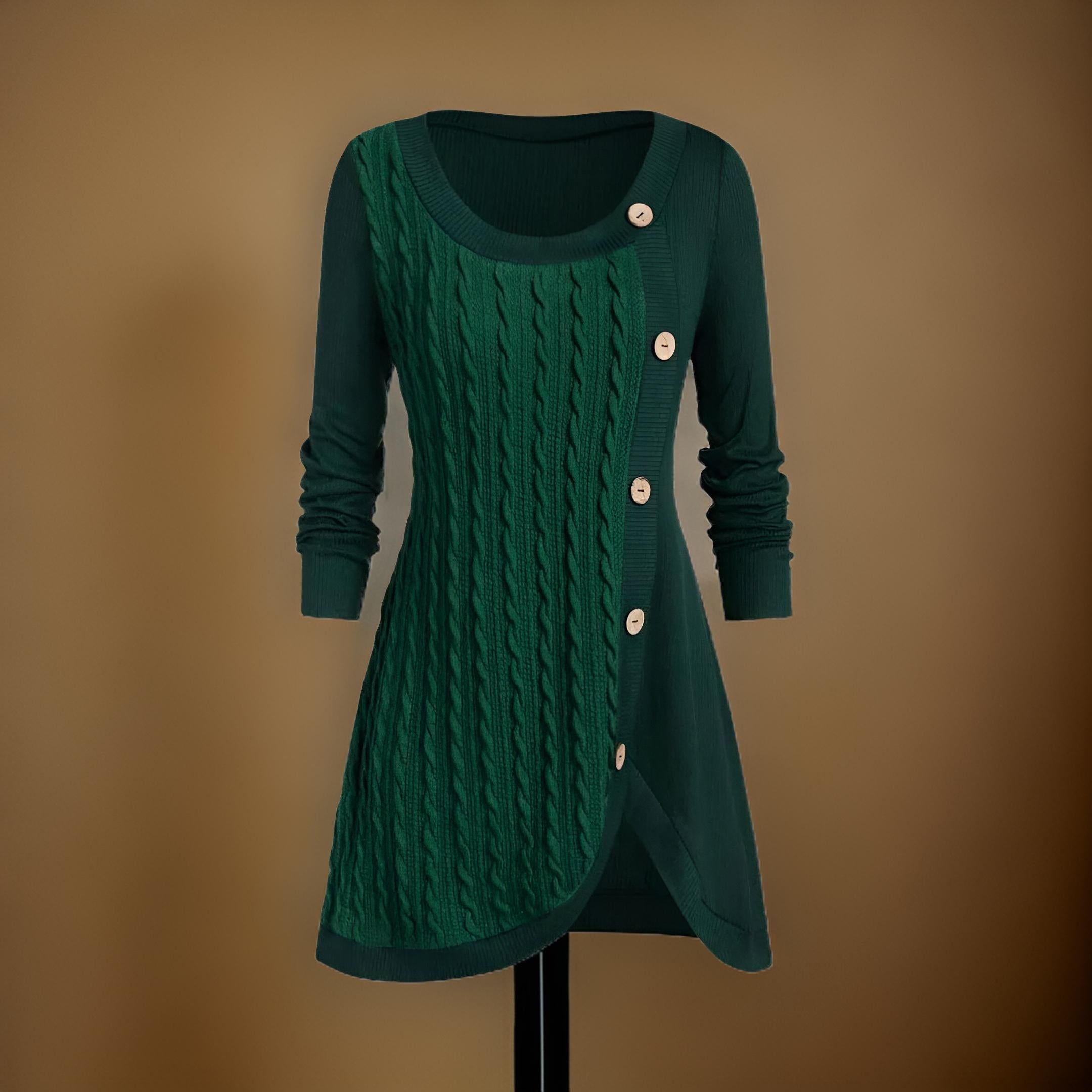 Relaxed V-Neck Sweater
