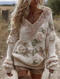 Relaxed Textured Sweater