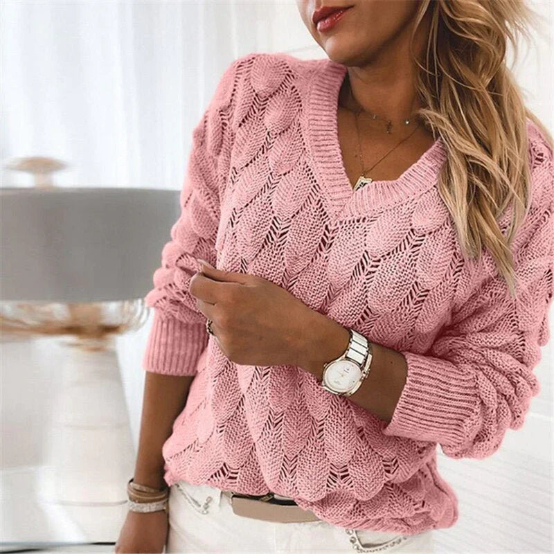 Easy V-Neck Sweater