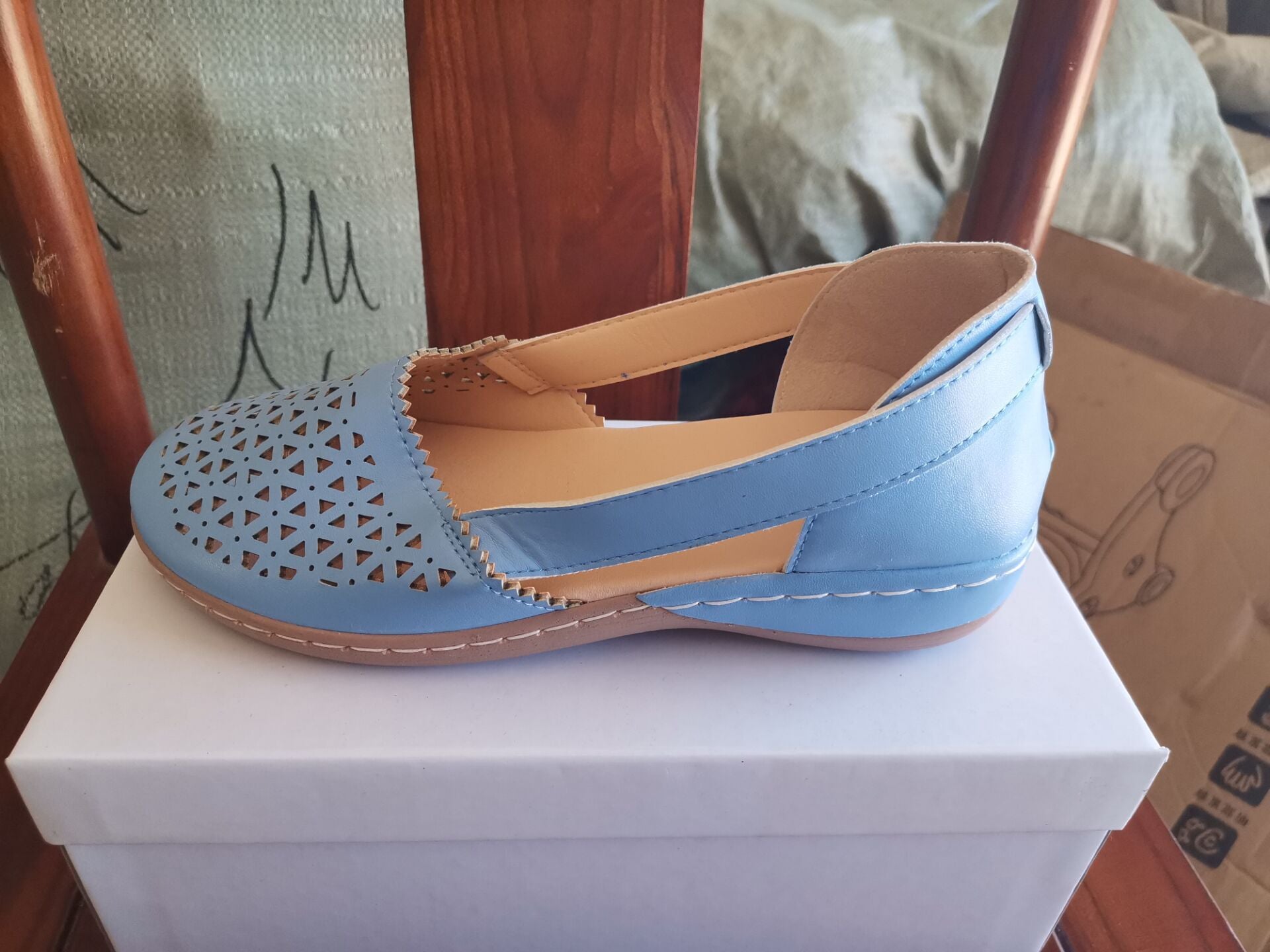 Travel Wedge Sandals