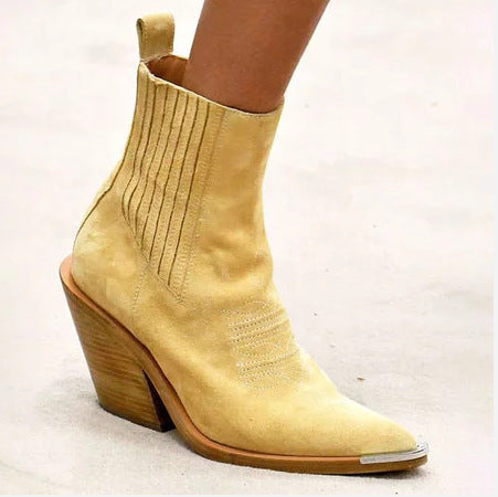 Summer Faux-Suede Boots