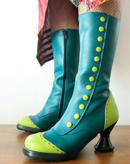 Minimal Knee-High Boots