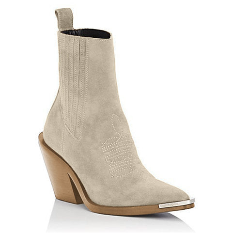 Summer Faux-Suede Boots