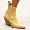 Summer Faux-Suede Boots