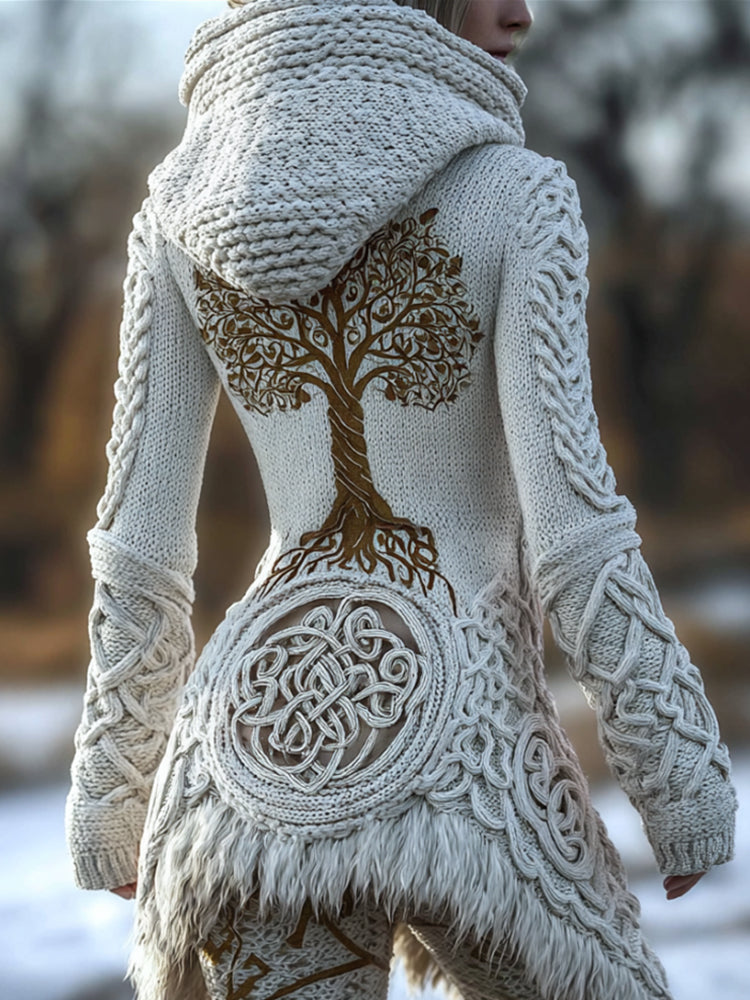 Textured Cropped Sweater