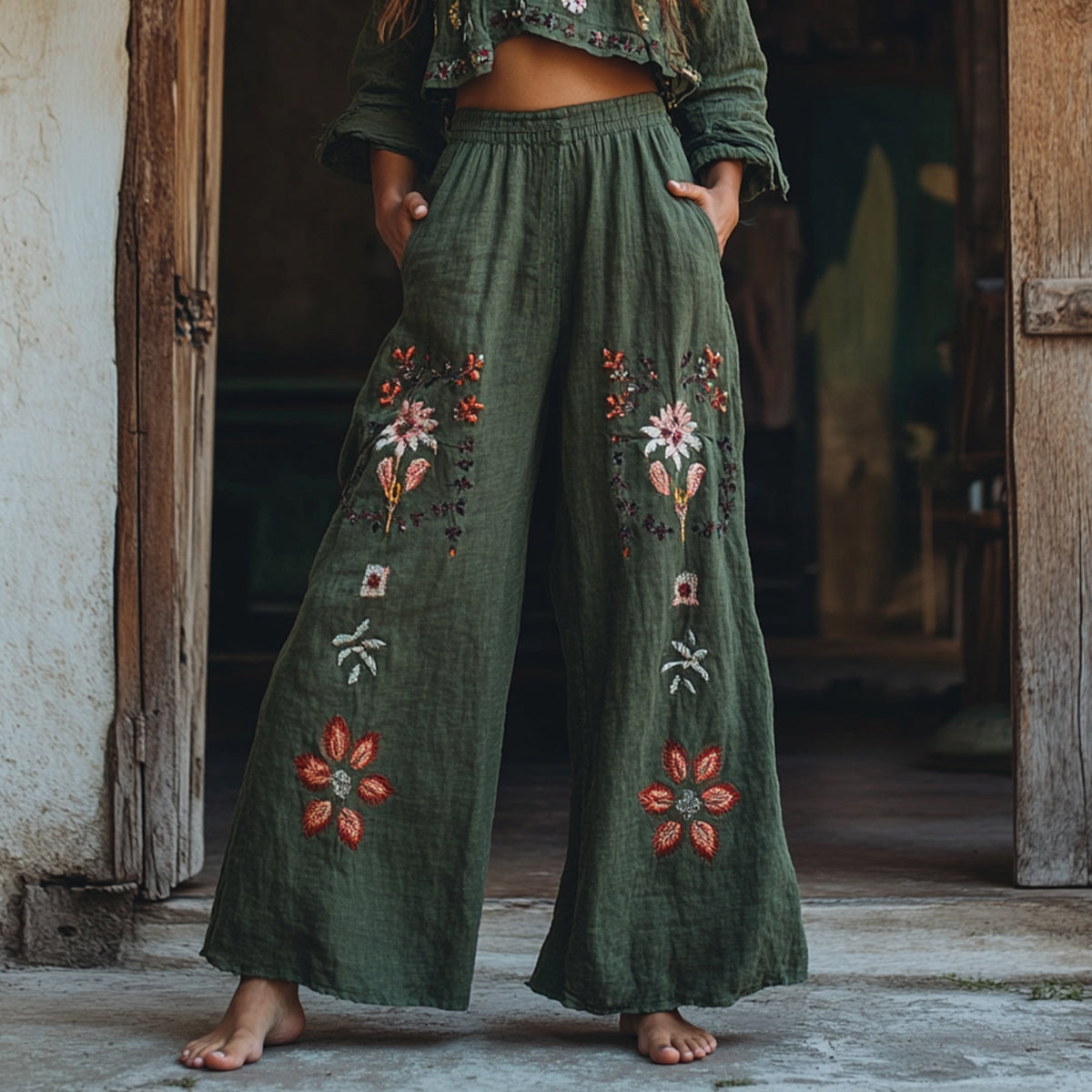 Easy Tapered Pants