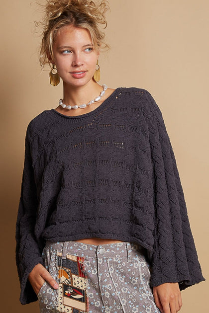 Casual Buttoned Sweater