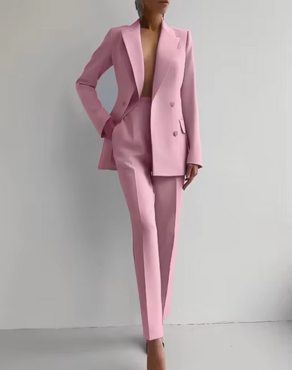 Airy Buttoned Set