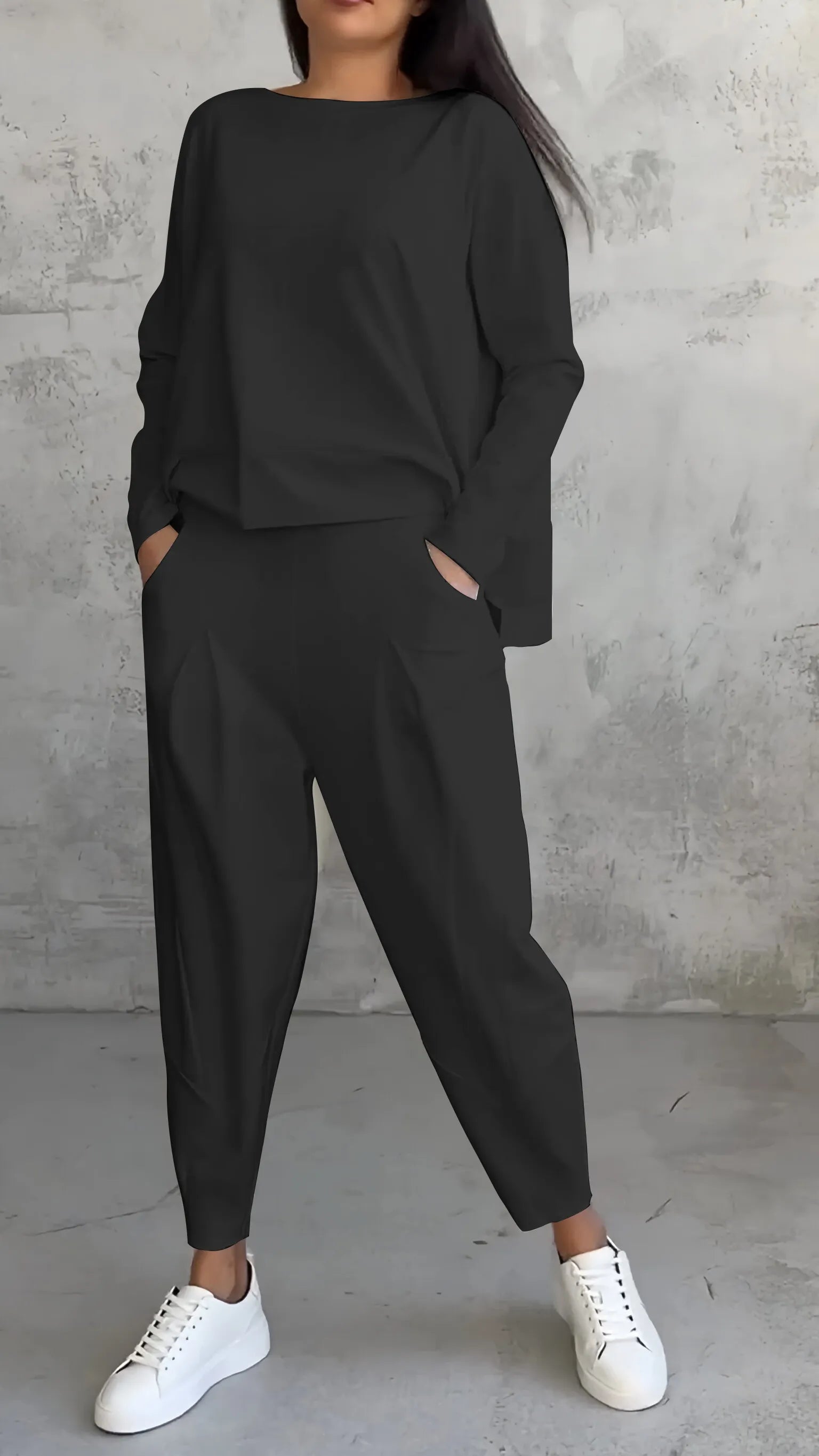 Relaxed Sleeveless Set