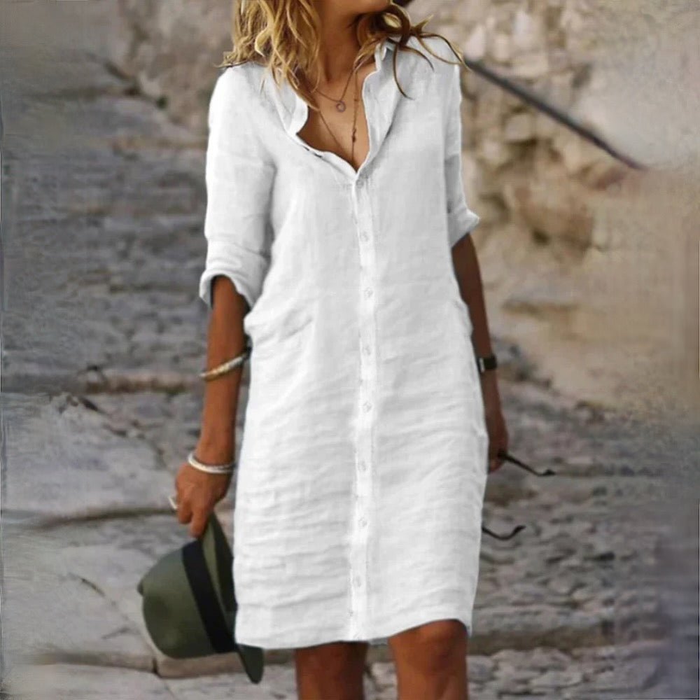 Flowing Cotton Dress