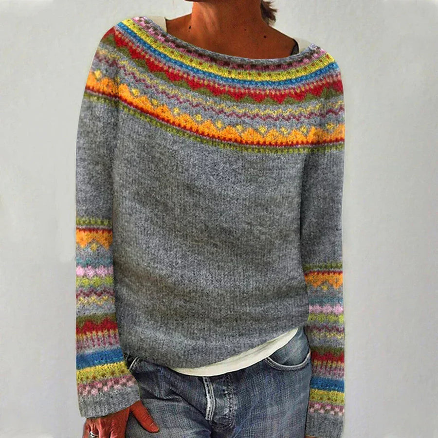 Textured Ribbed Sweater