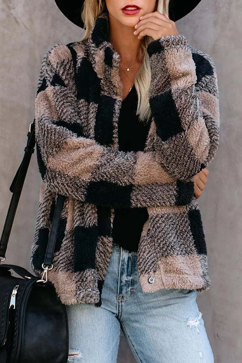 Relaxed Double-Breasted Coat