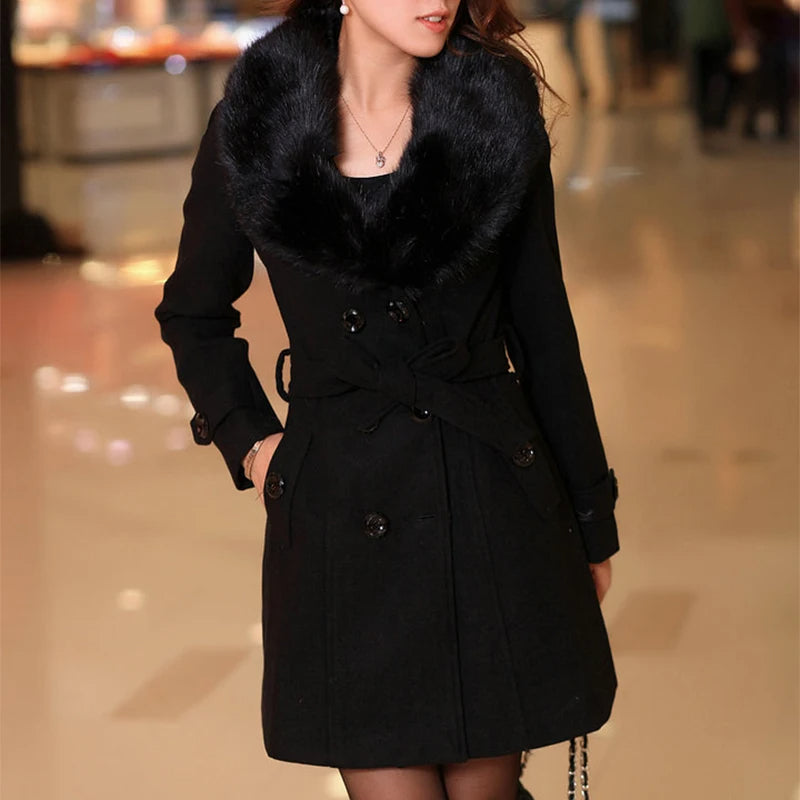 Winter Belted Coat