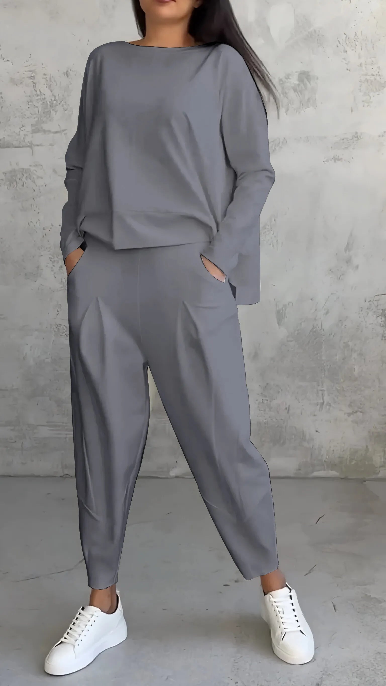 Relaxed Sleeveless Set